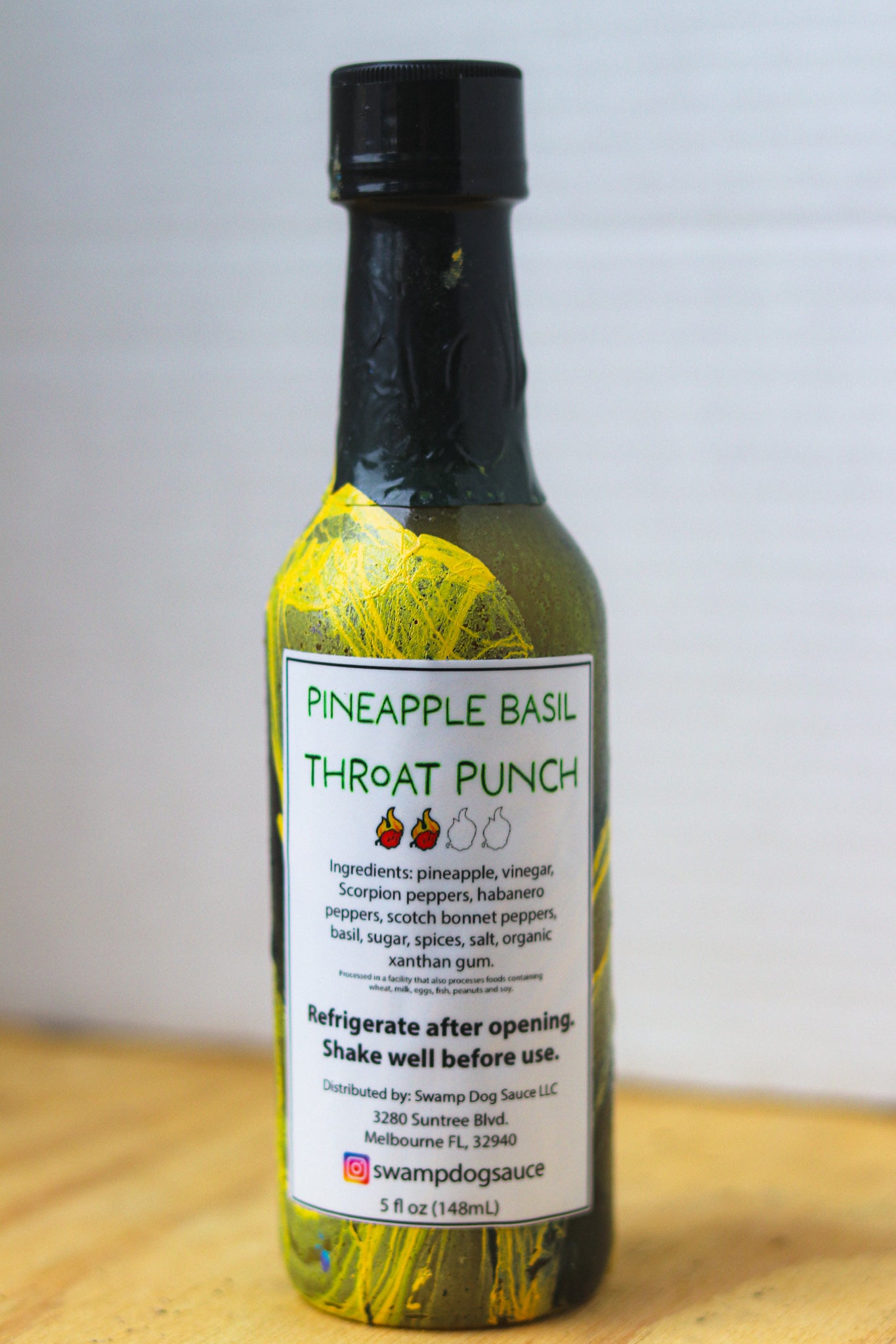 Pineapple Basil Throat Punch